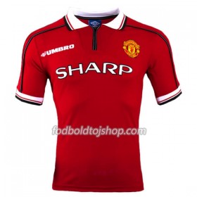 Manchester United Retro Hjemmebanetrøje 1998-1999 S/S